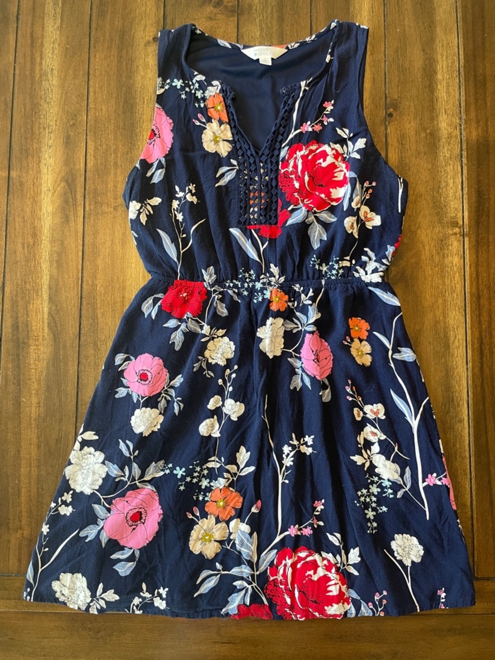 Women’s MP Market & Spruce Bogota Crochet Trim Dress